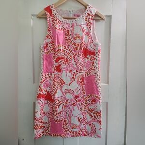 Lilly Pulitzer Shift Dress In Trunk In Love (Size 8)